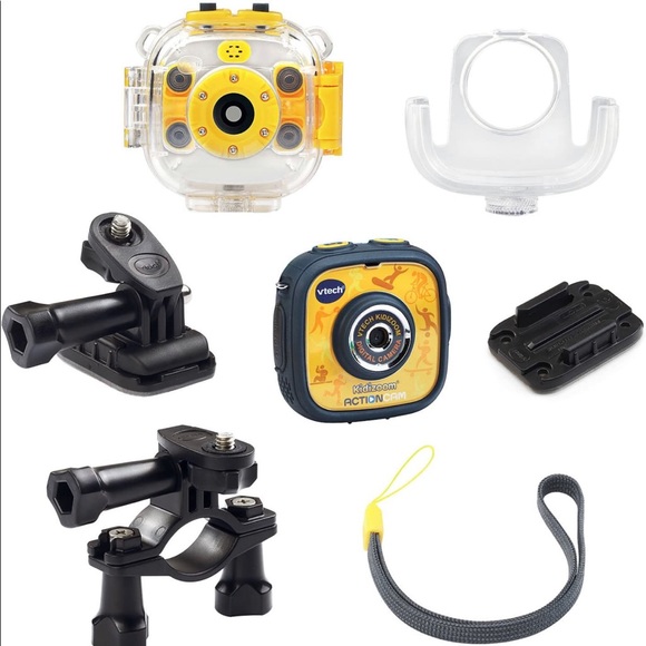 VTech Kidizoom Action Camera YELLOW - Picture 6 of 9